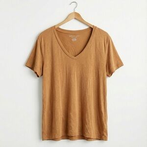 American Eagle Outfitters Tan Short Sleeve Tee
